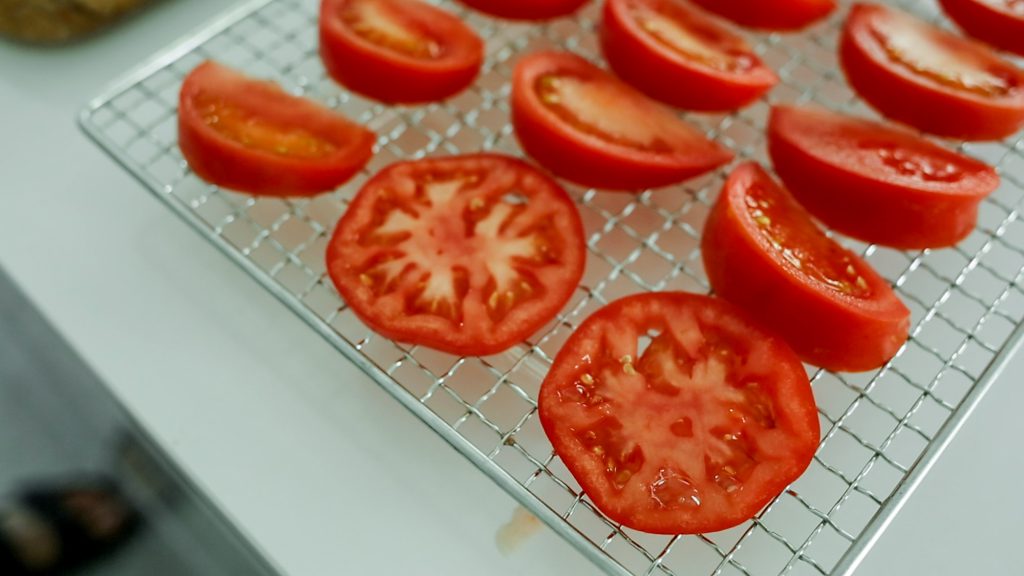 Rohkost Ketchup Tomaten trocknen