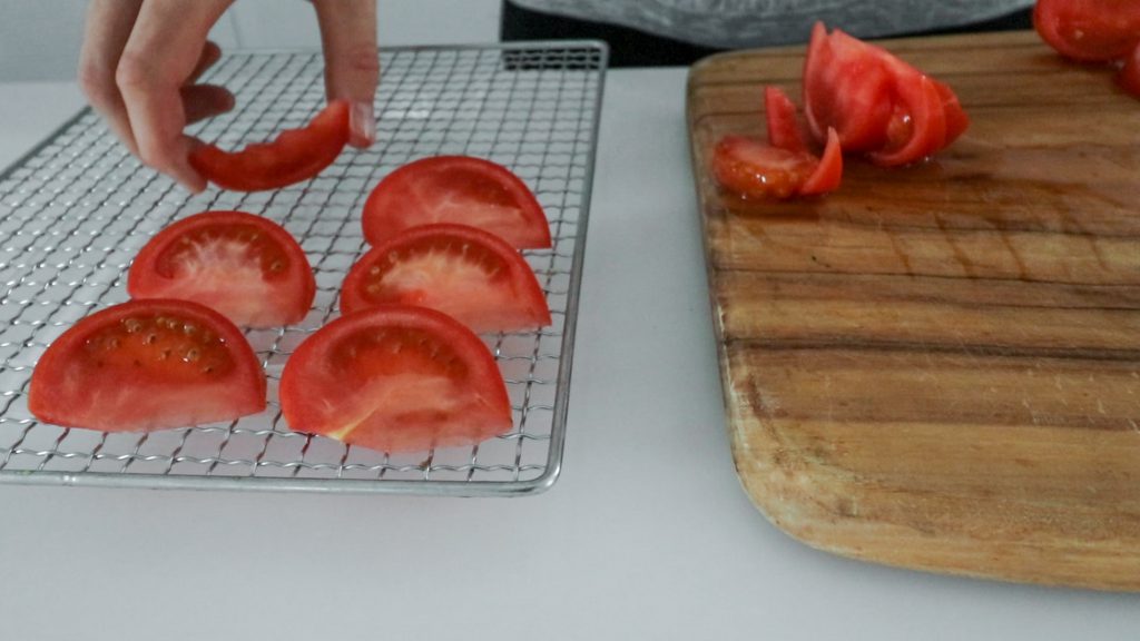Rohkost Ketchup Tomaten trocknen