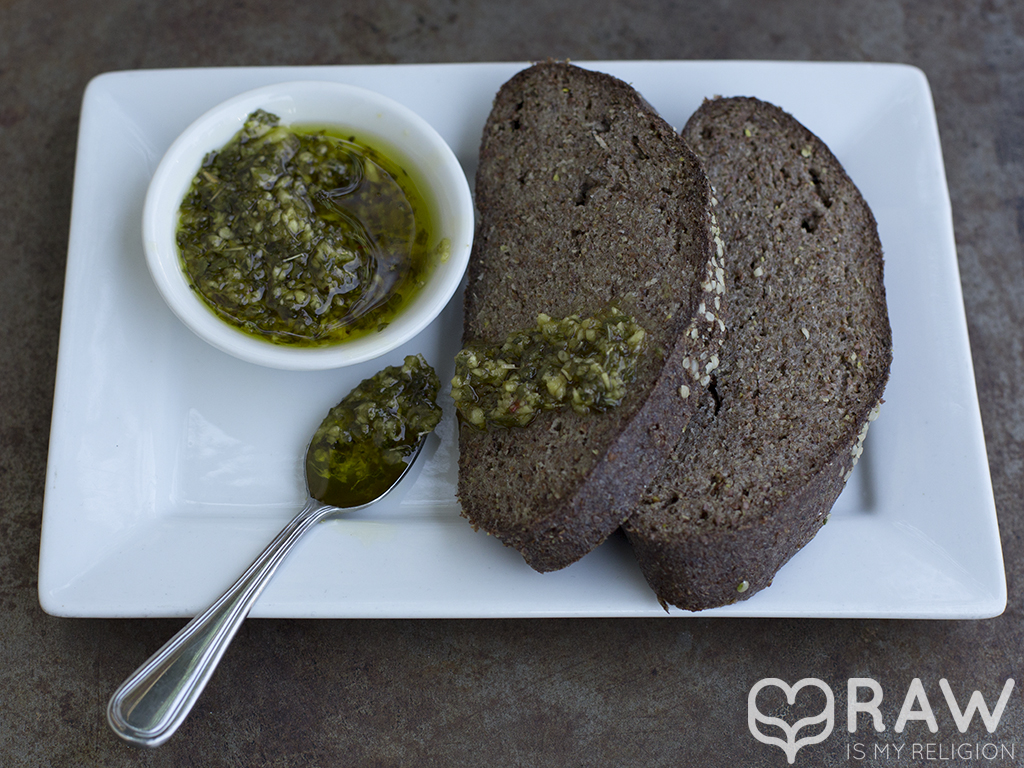 Chimichurri bread Au lac