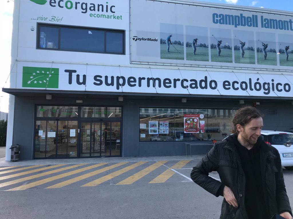 Ecorganic ecomarket Ondara, Alicante, Spanien Bioladen.