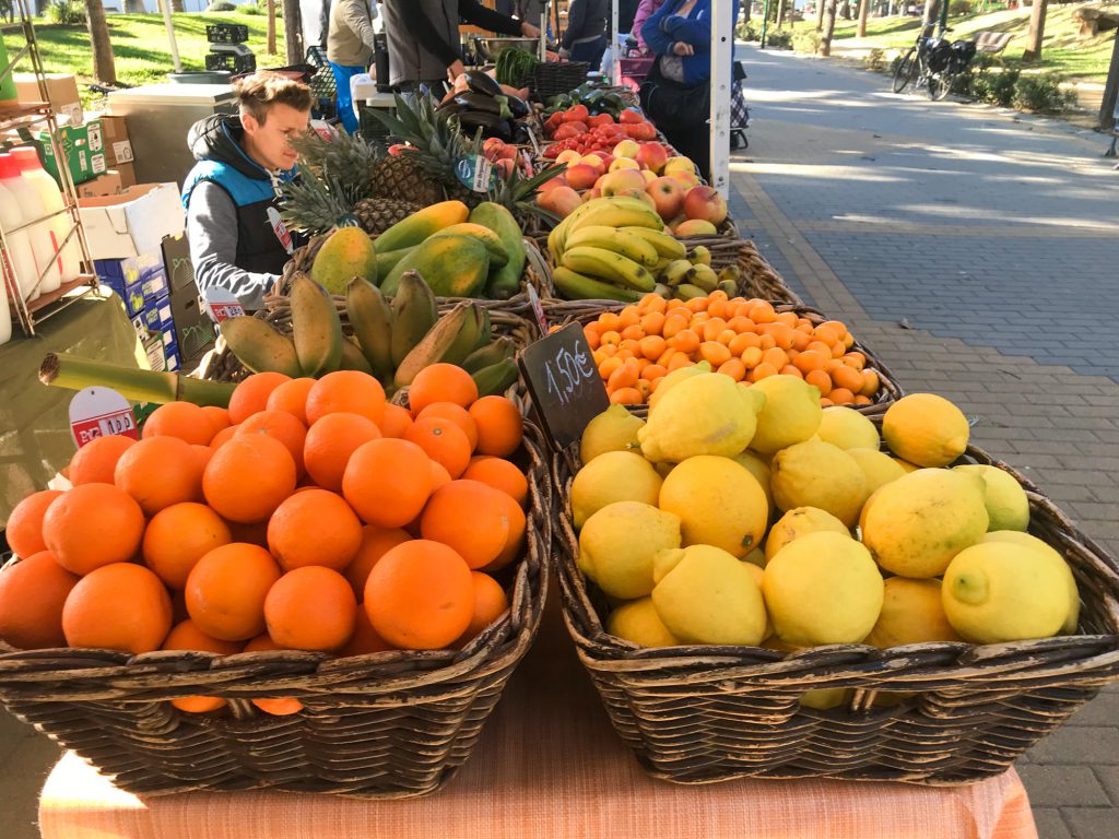 Bio Obst Bio Gemüse in Malaga kaufen.