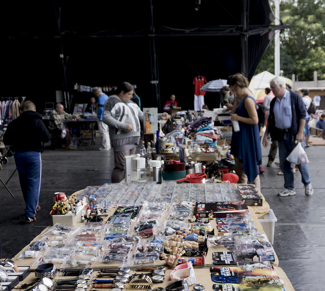 PECSA Bolhapiac Flea market Budapest stands lego action figures