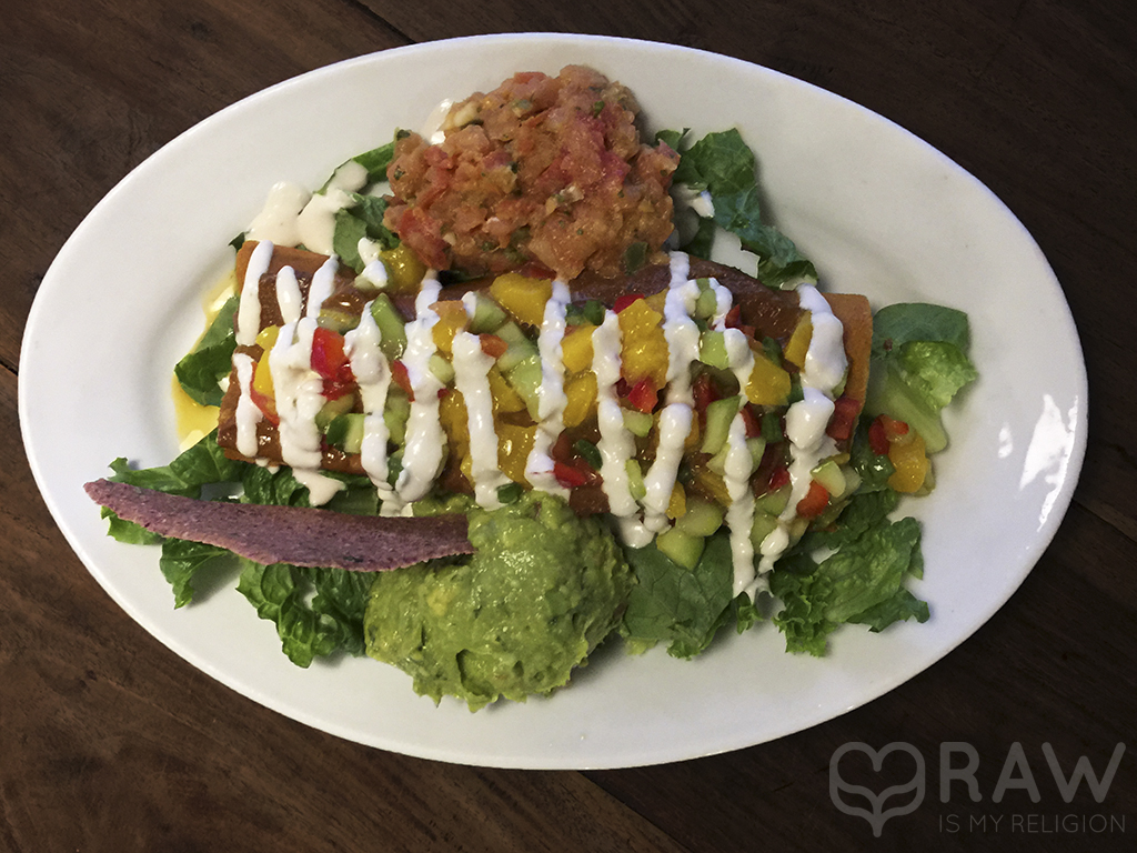 Raw vegan  Red Enchilada - Rawvolution