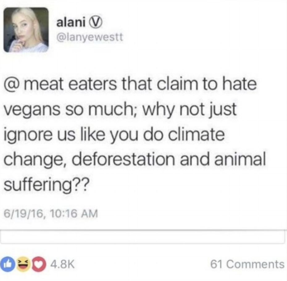 Vegan Meme