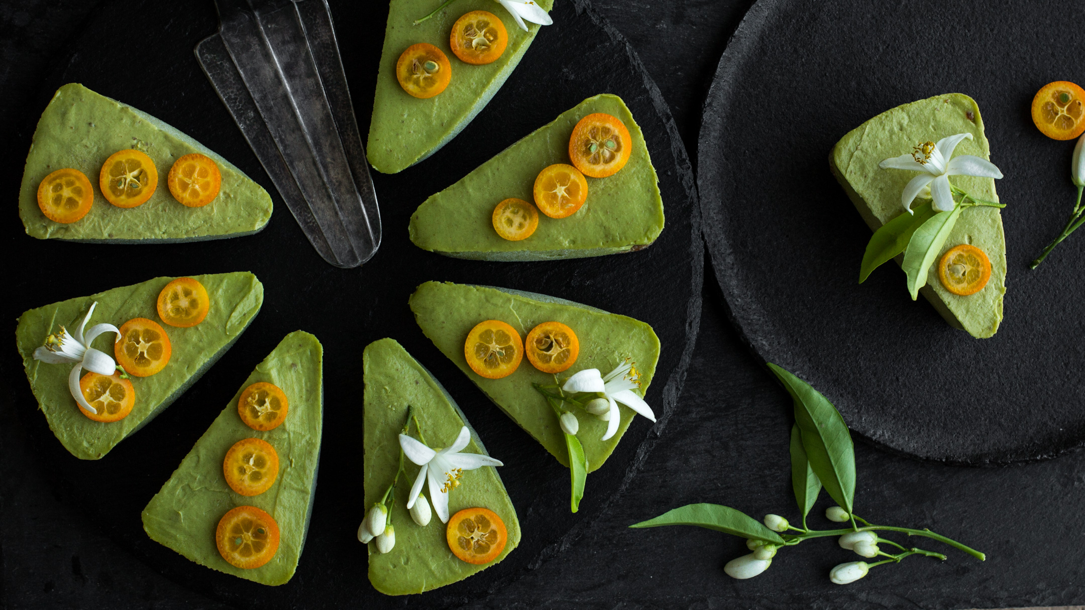 Avocadotote mit Limmette, Orange und Zitrone