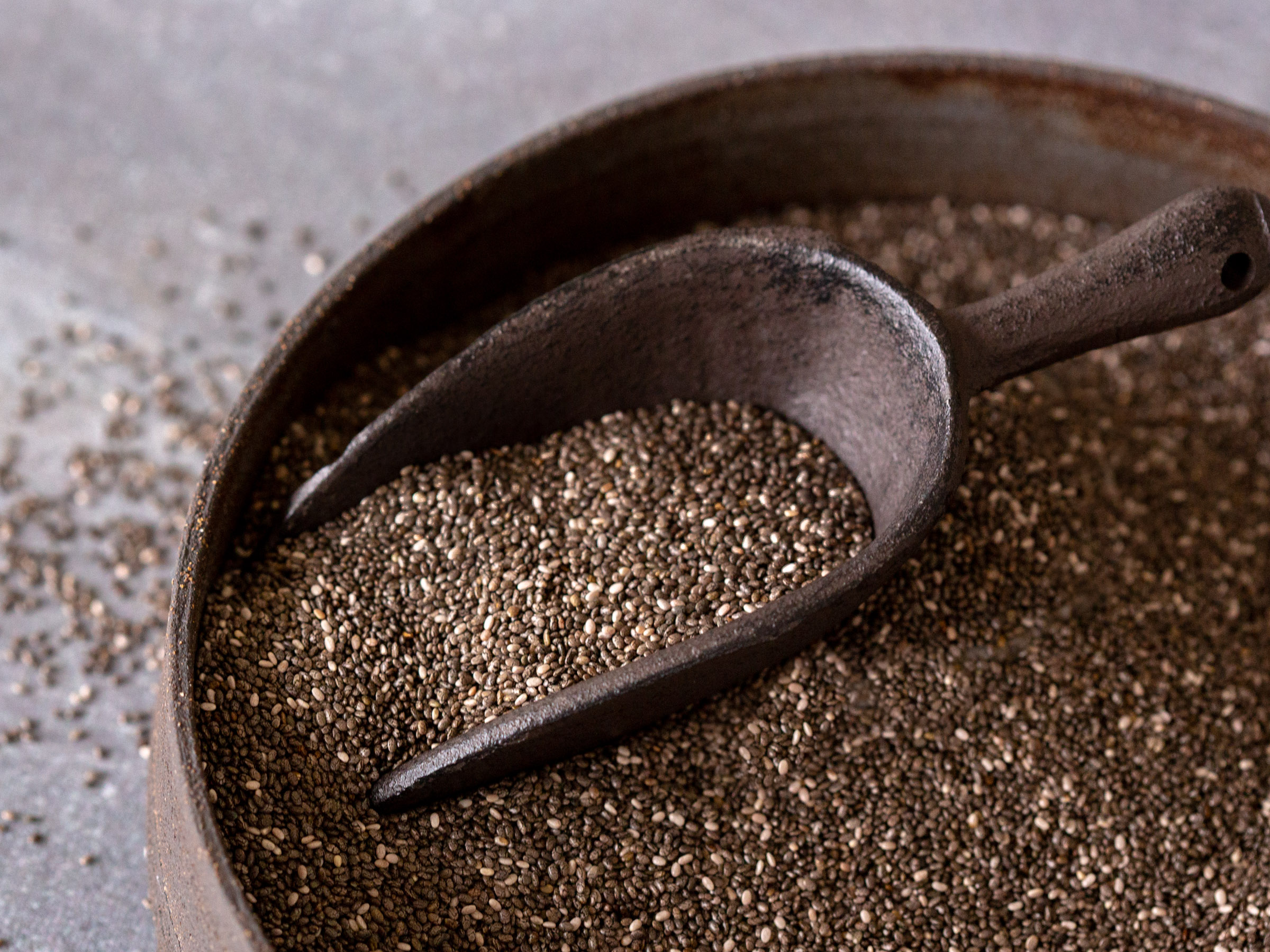 raw organic chia seeds