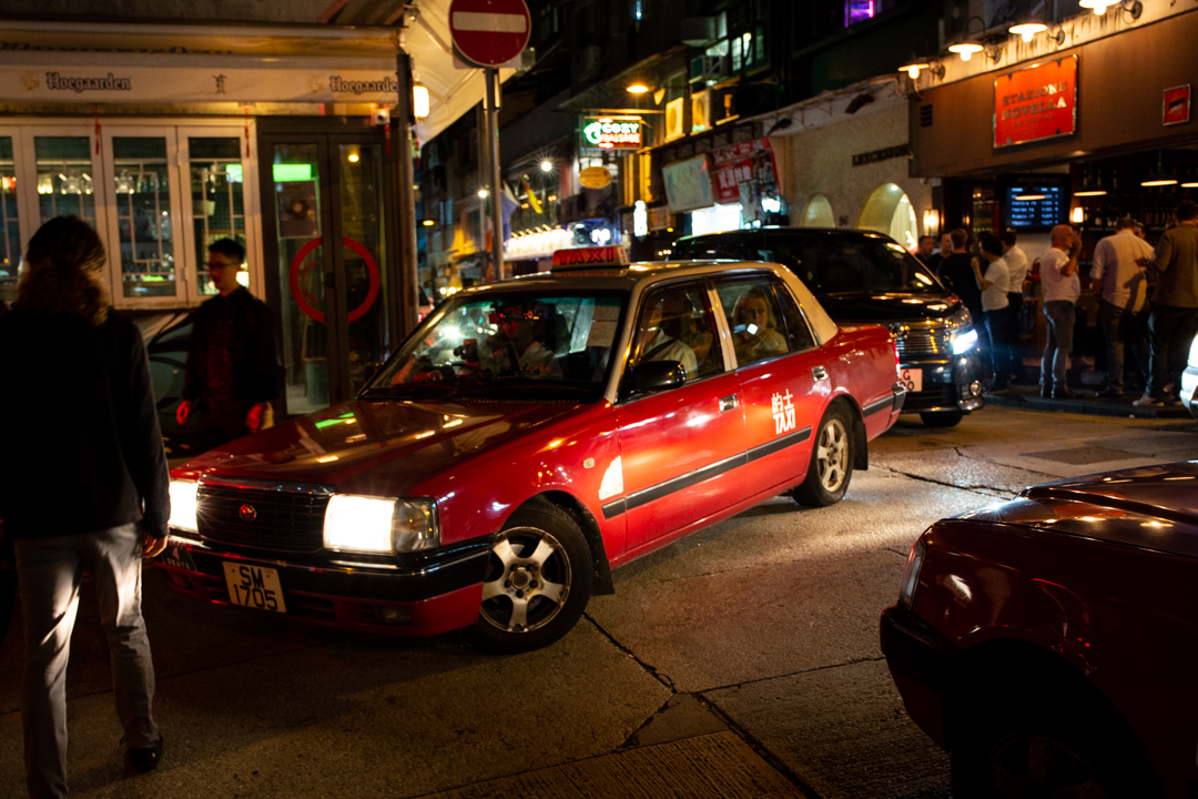 Hong Kong at night