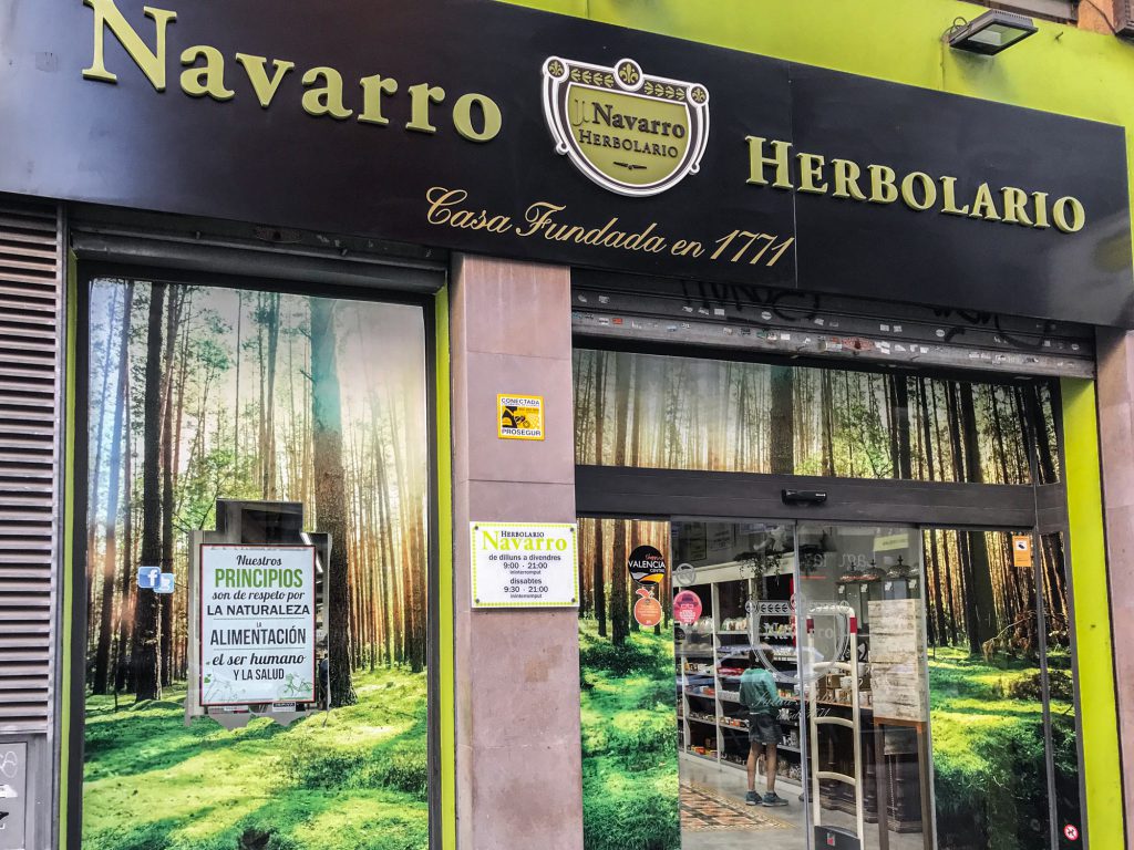 Herbolario Navarro Valencia
