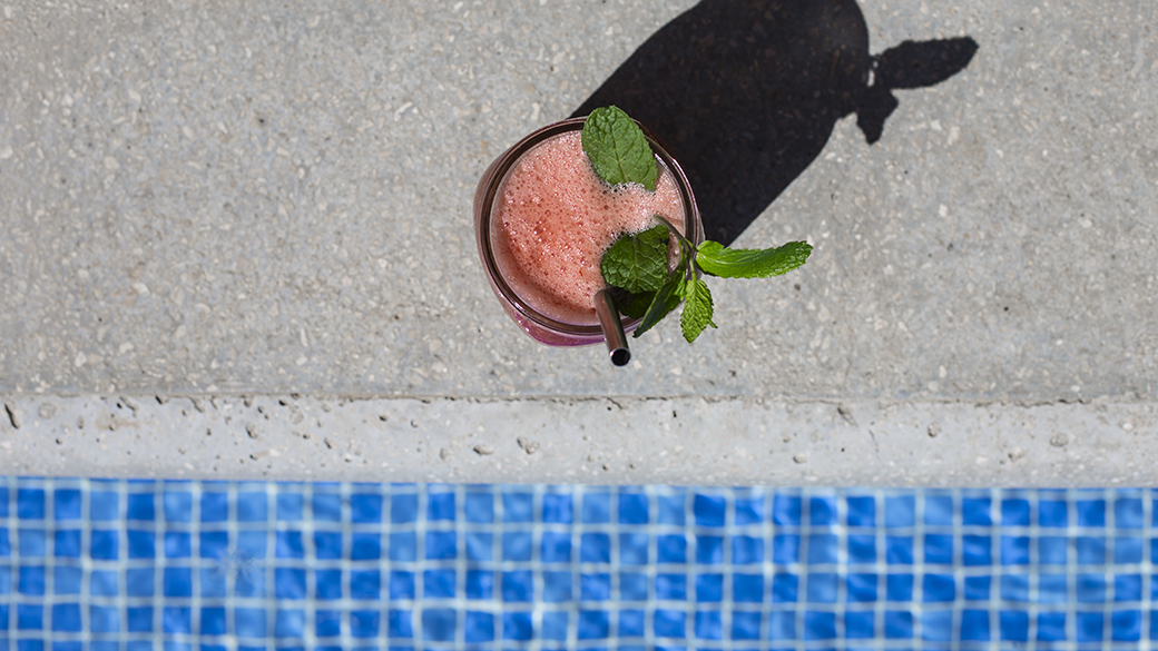 pool smoothie watermelon