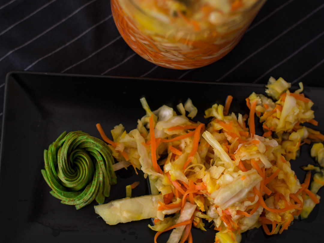 sauerkraut carrot turmeric recipe