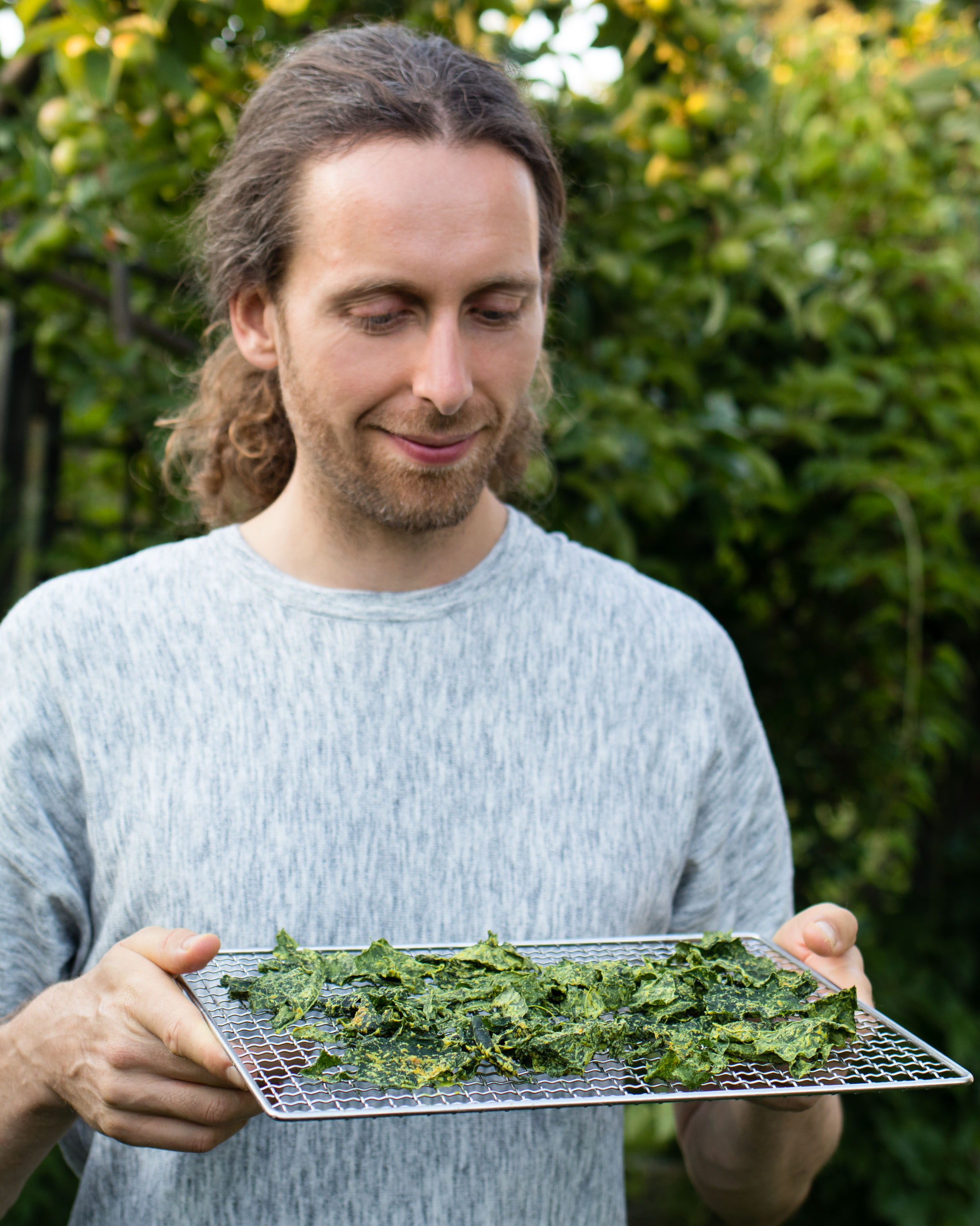 Super easy kale chips