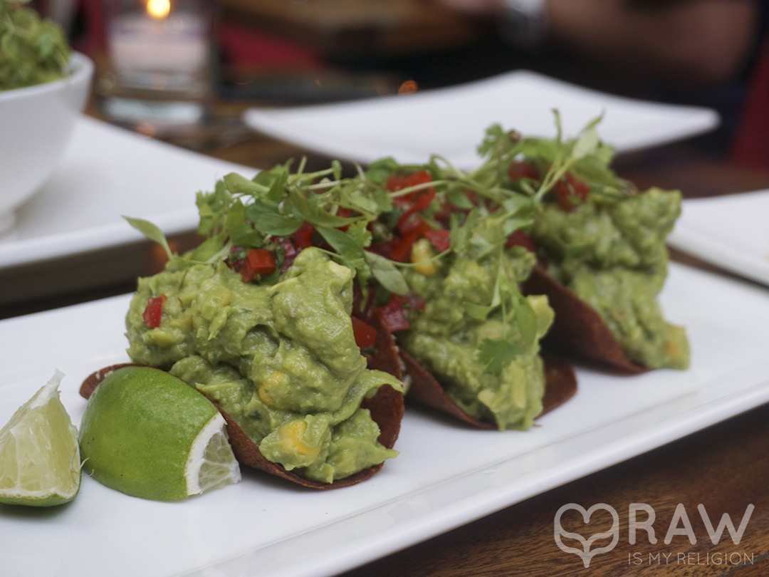 tacos pure food and wine nyc raw vegan