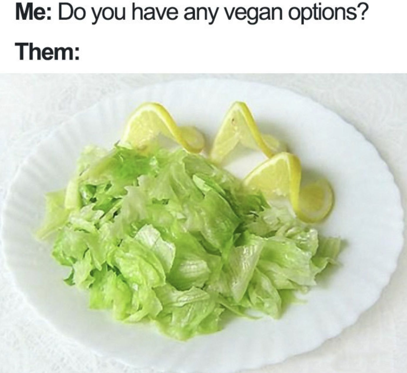 vegan Meme